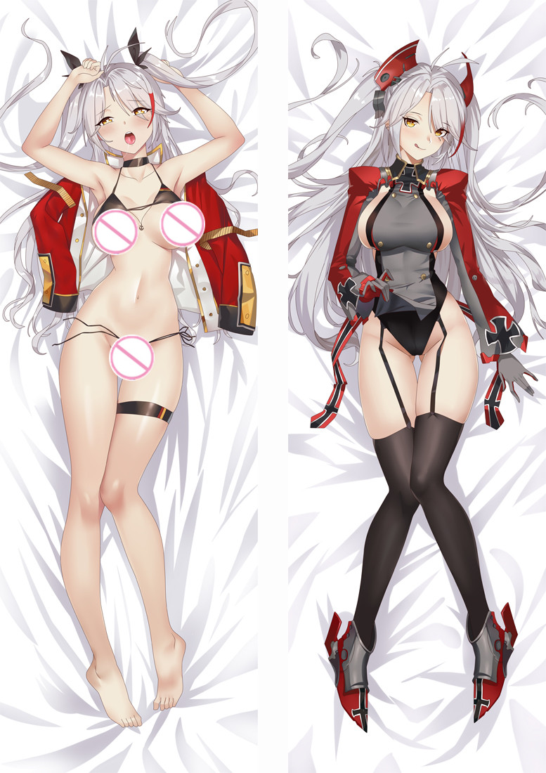 Prinz Eugen Azur Lane Anime Dakimakura Japanese Love Body Pillow Cover