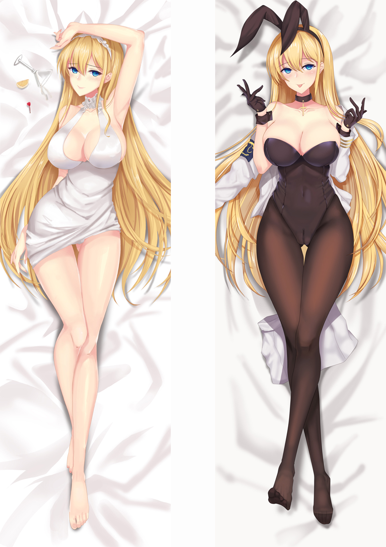 North Carolina Azur Lane Anime Dakimakura Japanese Love Body Pillow Cover