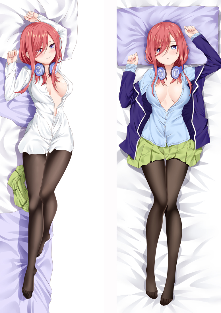 The Quintessential Quintuplets Nakano Miku Dakimakura 3d pillow japanese anime pillowcase