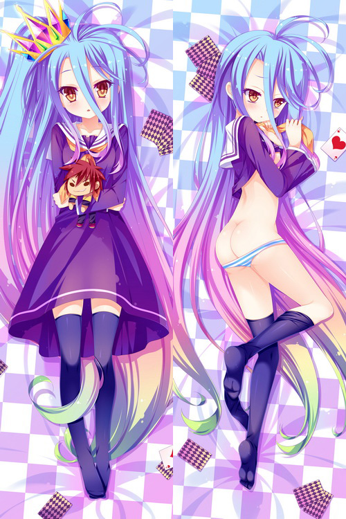 No Game No Life Anime Dakimakura Hugging Body PillowCases