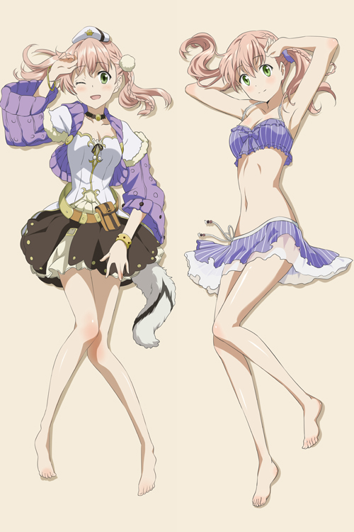 New Atelier Escha & Logy Anime Dakimakura Japanese Love Body PillowCases