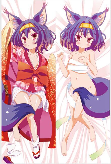 New No Game No Life Anime Dakimakura Japanese Love Body PillowCases