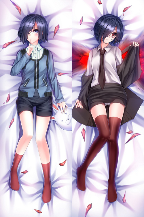 New Tokyo Ghoul - Kirishima Touka Anime Dakimakura Japanese Love Body PillowCases