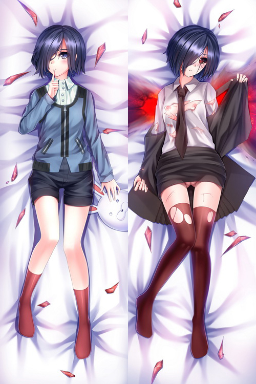 New Tokyo Ghoul - Kirishima Touka Anime Dakimakura Japanese Love Body PillowCases