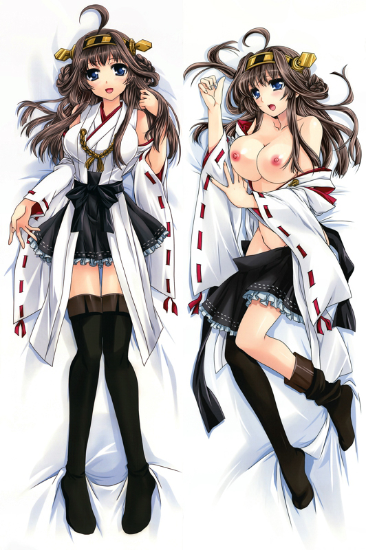 New Kantai Collection Kongou Anime Dakimakura Japanese Love Body Pillow Cover