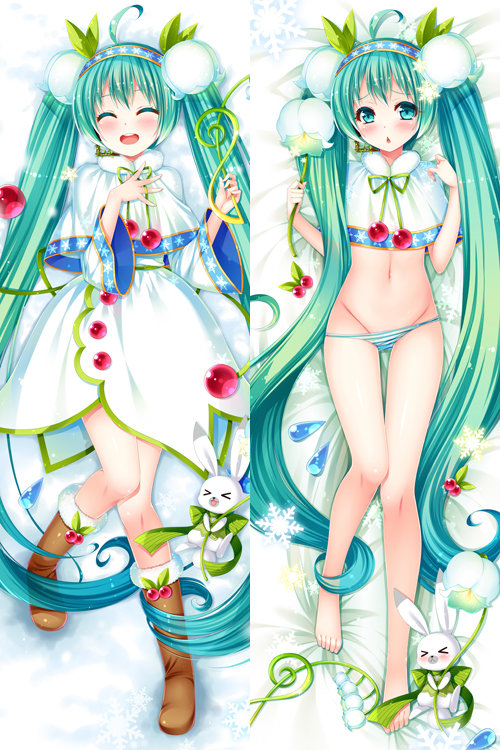 New Vocaloid Hatsune Miku Dakimakura 3d pillow japanese anime pillowcase