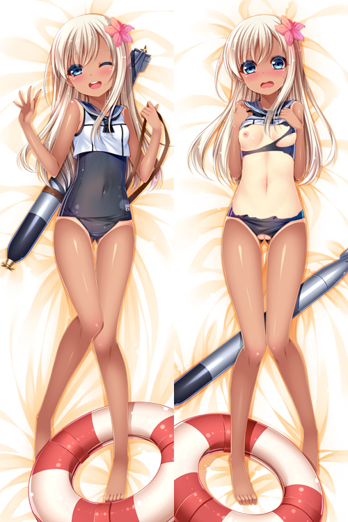 New Kantai Collection Lo500 Dakimakura 3d pillow japanese anime pillowcase