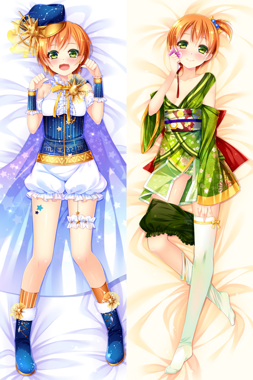 New Love Live! Rin Hoshizora Anime Dakimakura Hugging Body PillowCases