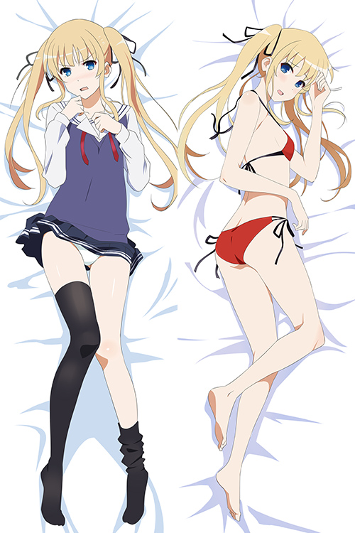 New Saenai Heroine no Sodatekata Eriri Spencer Sawamura Anime Dakimakura Hugging Body PillowCases