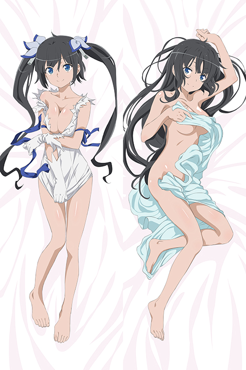 DanMachi Full body waifu japanese anime pillowcases