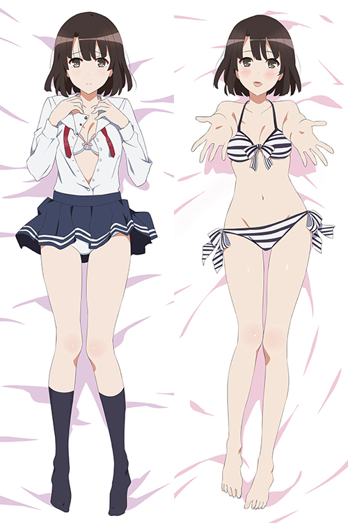 New Saenai Heroine no Sodatekata Megumi Katou Full body waifu japanese anime pillowcases