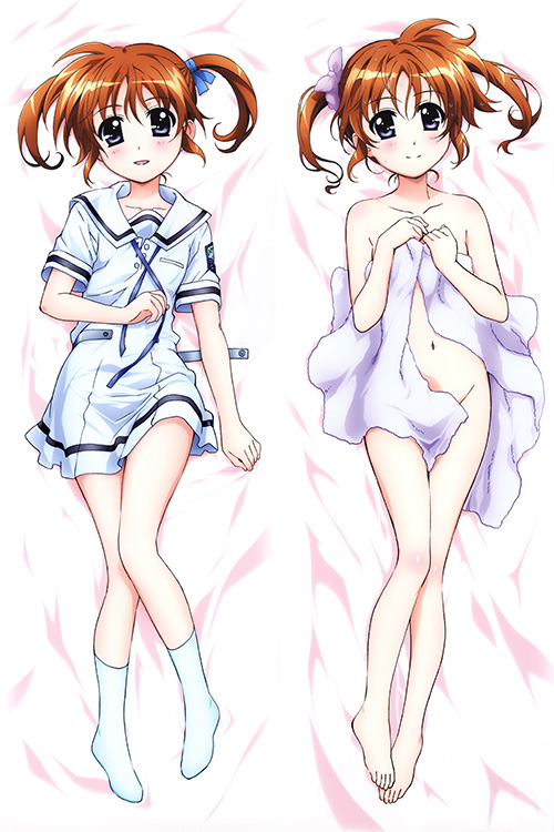 New Nanoha Takamachi - Magical Girl Lyrical Nanoha Hugging body anime cuddle pillow covers