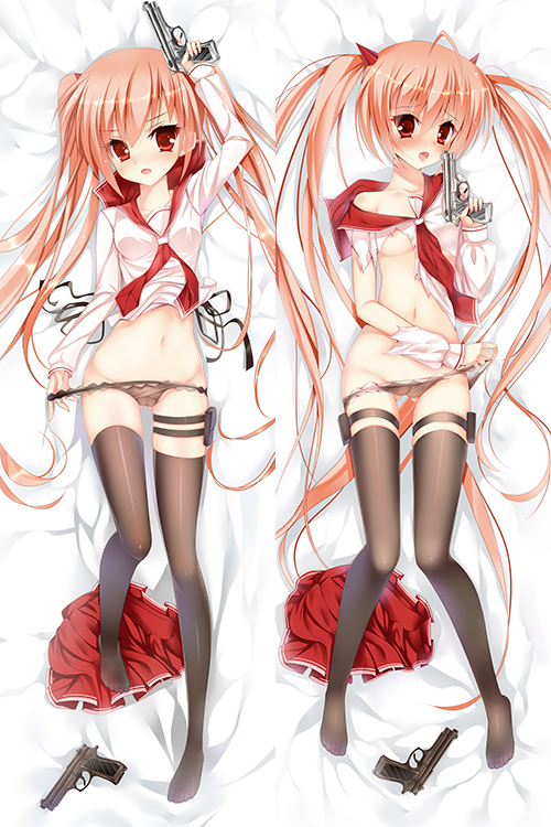 New Aria Kanzaki - Aria the Scarlet Ammo Hugging body anime cuddle pillow covers