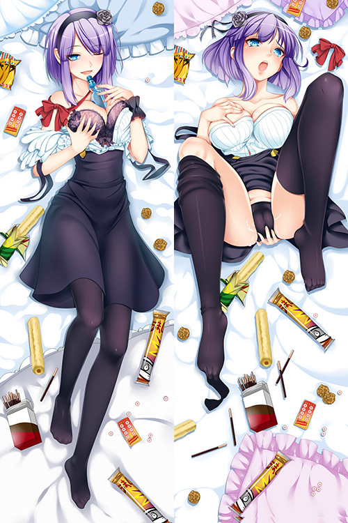 Dagashi Kashi Anime Dakimakura Japanese Love Body Pillow Cover