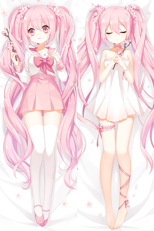 Hatsune Miku Sakura Anime Dakimakura Hugging Body PillowCases