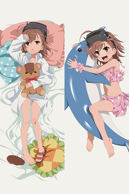 New A Certain Scientific Railgun - Mikoto Misaka Anime Dakimakura Hugging Body PillowCases