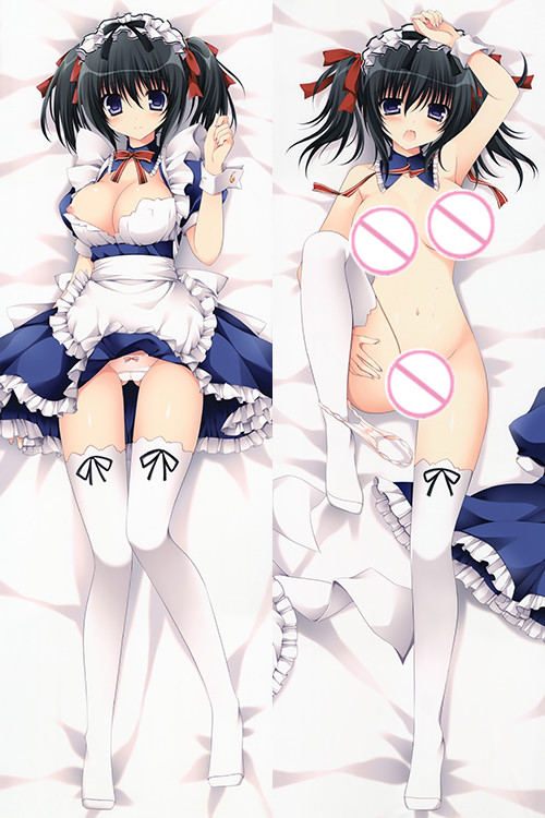 New Black Hair Sexy Girl Full body waifu japanese anime pillowcases