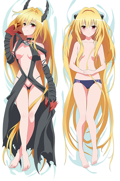 New Konjiki No Yami Golden Darkness - To Love Ru Full body waifu japanese anime pillowcases