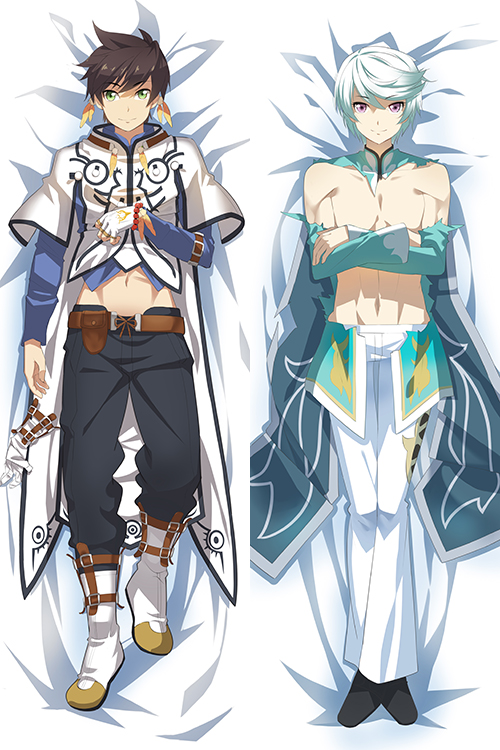 New Sorey and Mikleo - Tales of Zestiria Male Anime Dakimakura Hugging Body PillowCases