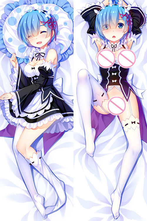 New Rem - Re Zero Anime Dakimakura Hugging Body PillowCases