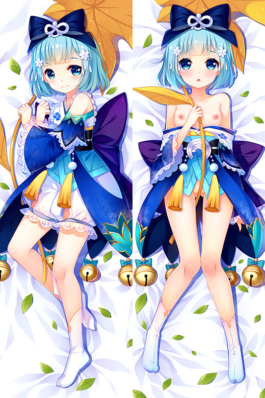 New Kawaii Blue Hair Girl Anime Dakimakura Hugging Body PillowCases