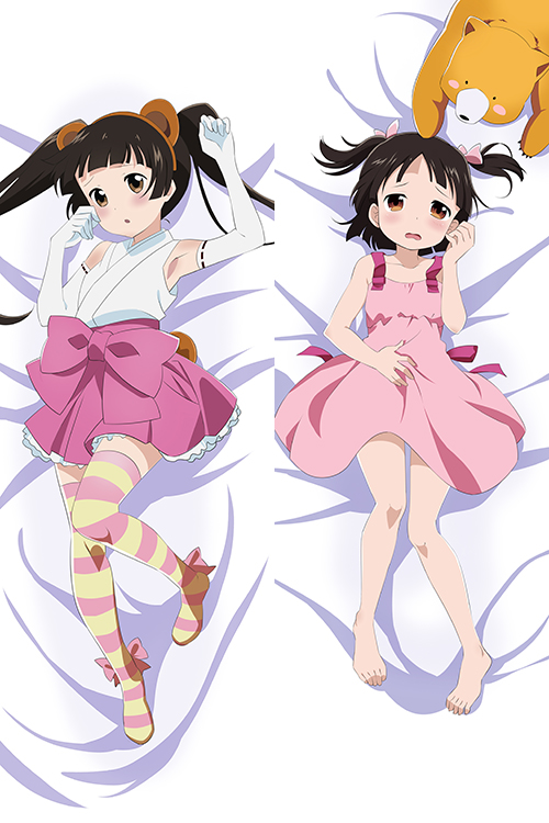 New Machi Amayadori - Kuma Miko Anime Dakimakura Hugging Body PillowCases