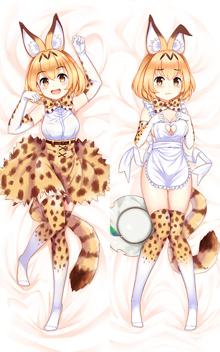 Kemono Friends Serval Body hug dakimakura girlfriend body pillow cover