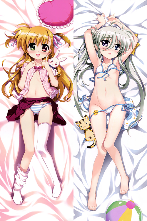 Magical Girl Lyrical Nanoha Japanese character body dakimakura pillow cover