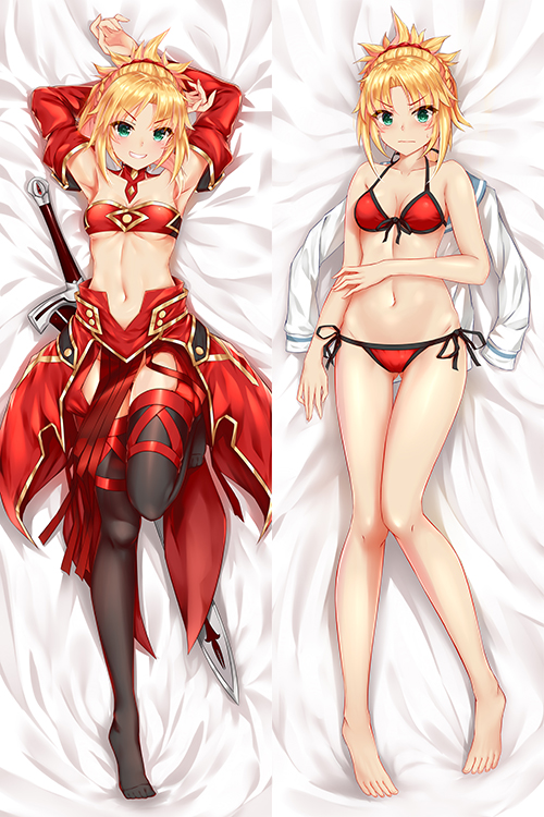 Fate Apocrypha Mordred Japanese character body dakimakura pillow cover