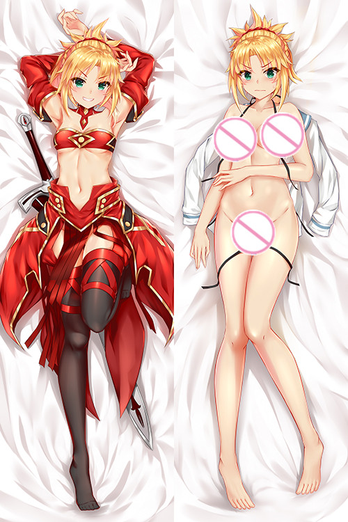 Fate Apocrypha Mordred Japanese character body dakimakura pillow cover