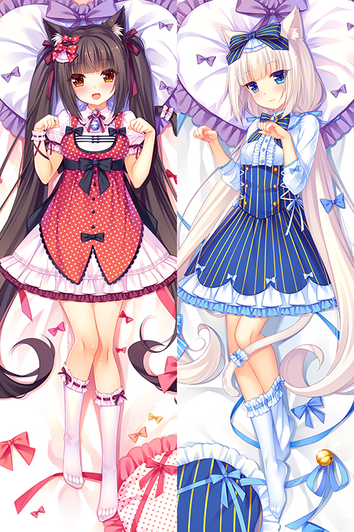 Nekopara dakimakura girlfriend body pillow cover