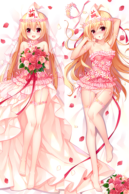 Shamoe Wedding Dress dakimakura girlfriend body pillow cover