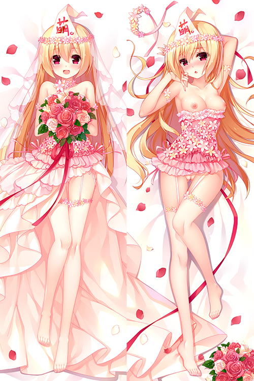 Shamoe Wedding Dress dakimakura girlfriend body pillow cover