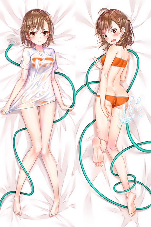 Toaru Majutsu no Index Mikoto Misaka Anime Dakimakura Japanese Love Body Pillow Cover