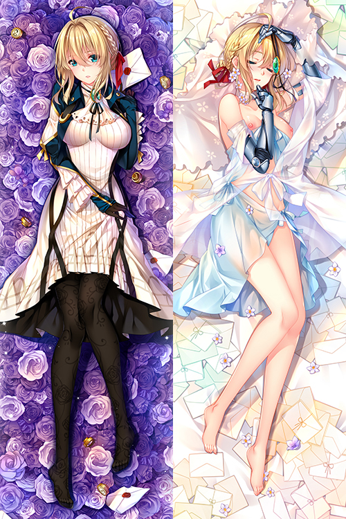 Violet Evergarden Anime Dakimakura Japanese Love Body Pillow Cover