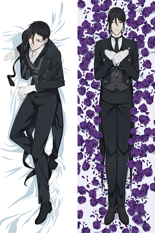 Kuroshitsuji Sebastian Michaelis Anime Dakimakura Hugging Body PillowCases