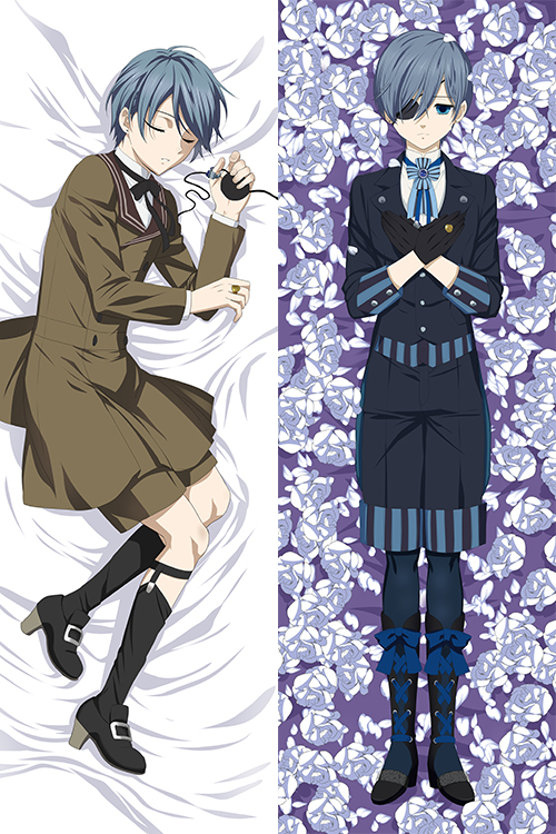 Kuroshitsuji Ciel Phantomhive Anime Dakimakura Hugging Body PillowCases