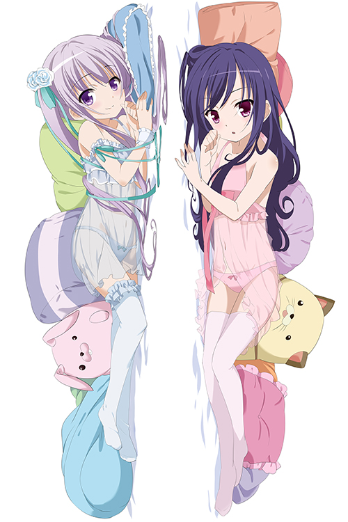 Angel\'s 3Piece! Jun Gotou & Nozomi Momijidani Anime Dakimakura Hugging Body PillowCases