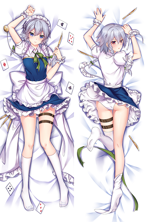 Touhou Project Izayoi Sakuya Anime Dakimakura Hugging Body PillowCases