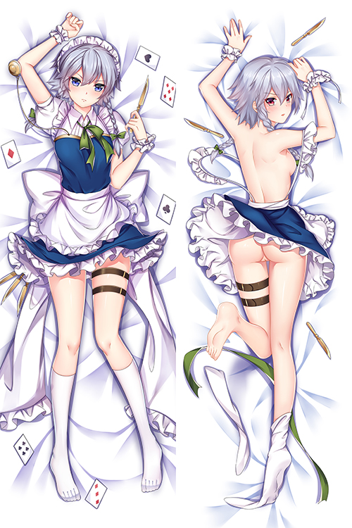 Touhou Project Izayoi Sakuya Anime Dakimakura Hugging Body PillowCases