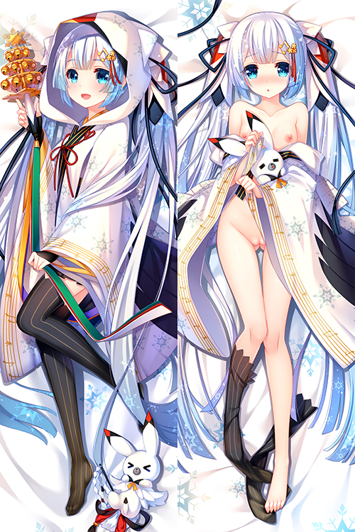 Hatsune Miku Snow Miku 2018 Full body waifu japanese anime pillowcases