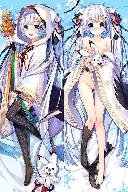 Hatsune Miku Snow Miku 2018 Full body waifu japanese anime pillowcases