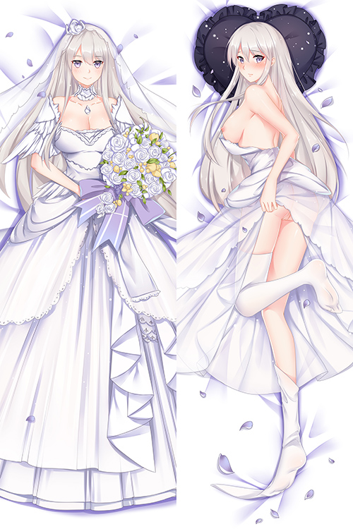 Azur Lane The Enterprise Wedding Skin Anime Dakimakura Japanese Love Body PillowCases