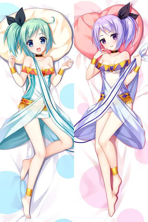 The Master of Ragnarok & Blesser of Einherjar Albertina & Christina Anime Dakimakura Hugging Body PillowCases