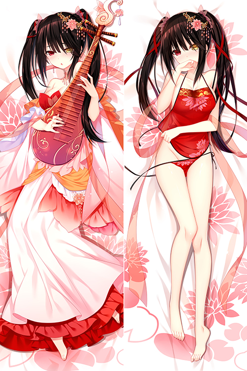 Date A Live Kurumi Tokisaki Anime Dakimakura Japanese Love Body PillowCases