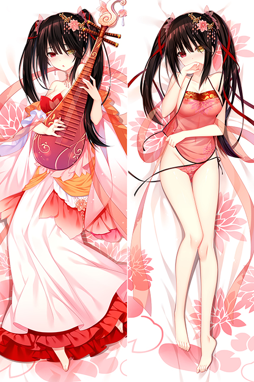 Date A Live Kurumi Tokisaki Anime Dakimakura Japanese Love Body PillowCases