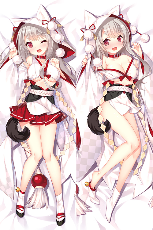 Azur Lane Yuudachi Wedding Skin Anime Dakimakura Japanese Love Body PillowCases