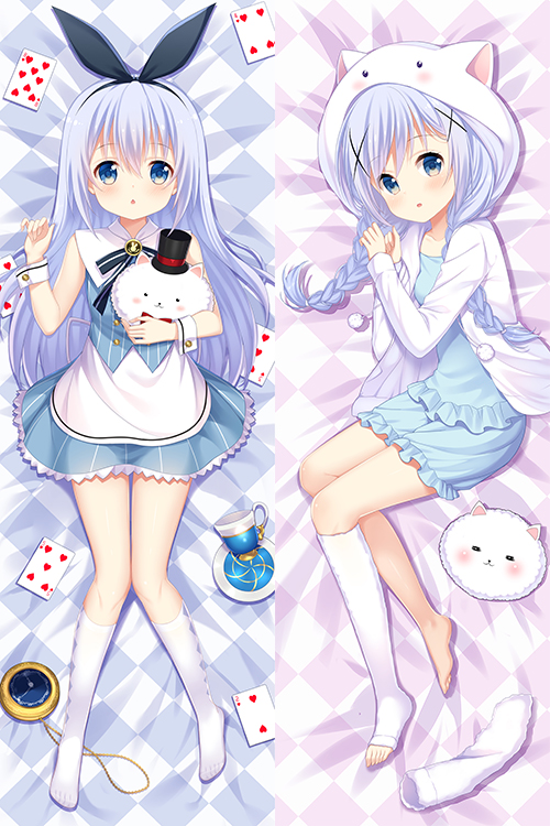 Is the Order a Rabbit Chino Kafuu Anime Dakimakura Japanese Love Body PillowCases