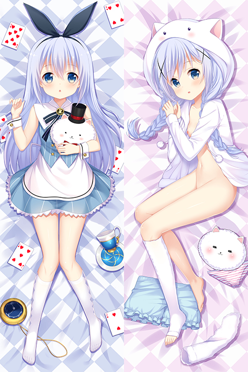 Is the Order a Rabbit Chino Kafuu Anime Dakimakura Japanese Love Body PillowCases