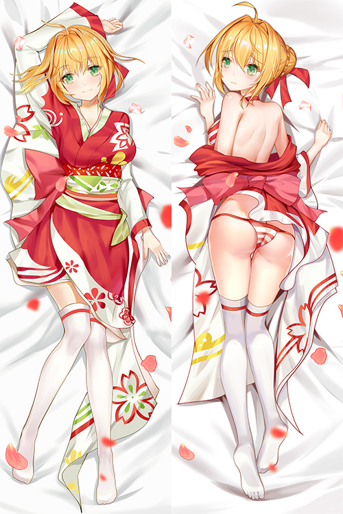 Fate Grand Order Saber Nero Anime Dakimakura Japanese Love Body PillowCases